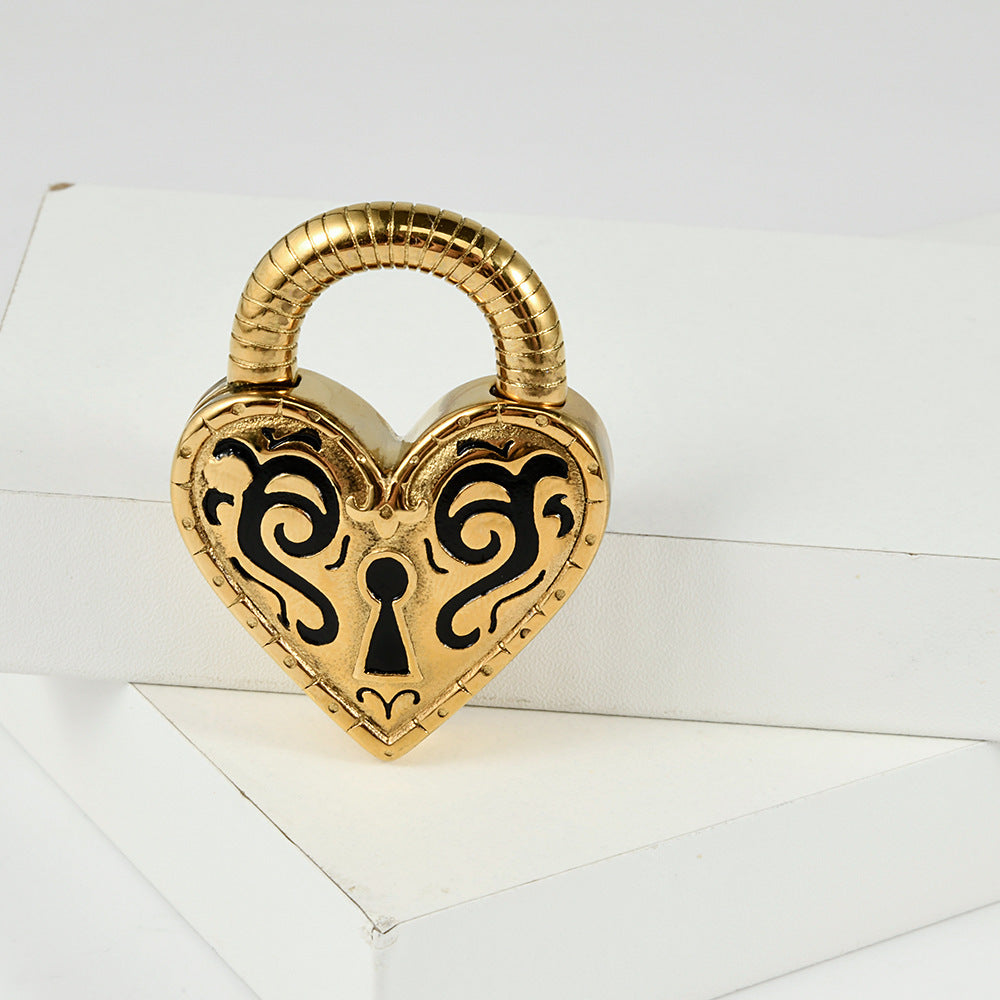 Personalized Heart-shaped Ear Piercing