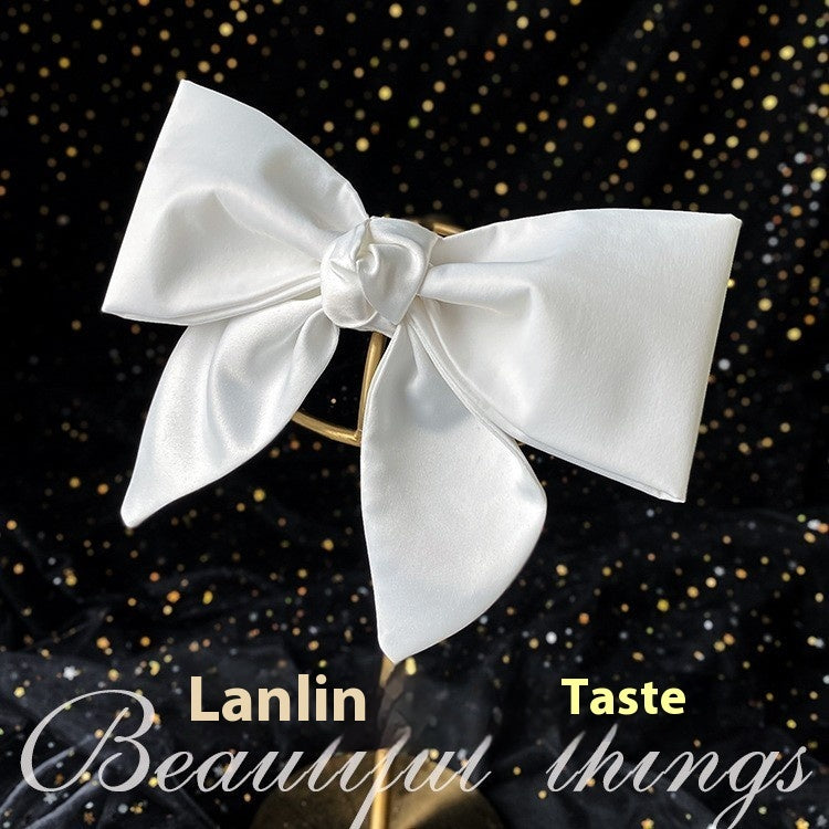 Elegant Wedding Bow Veil - Bridal Hair Accessory for Special Occasions