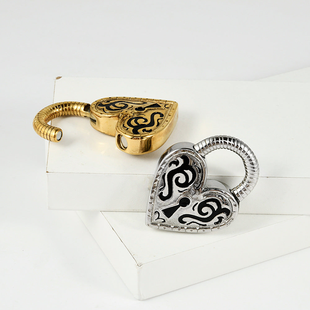 Personalized Heart-shaped Ear Piercing