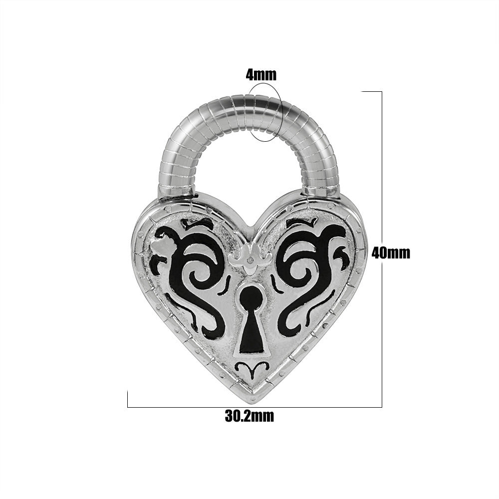 Personalized Heart-shaped Ear Piercing