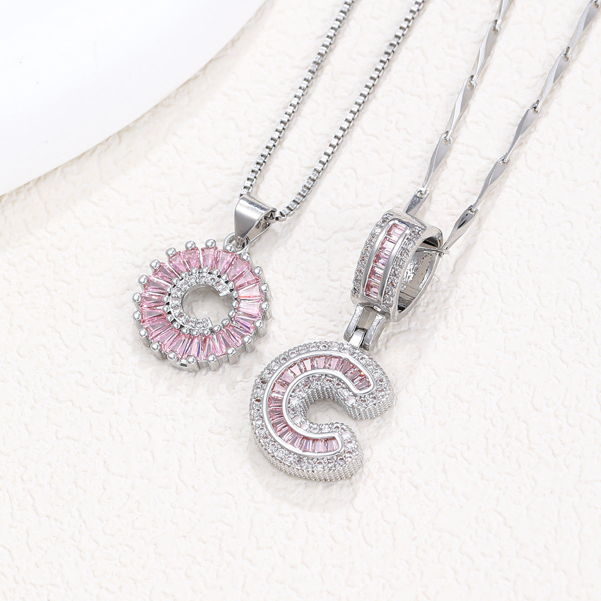 Pendant Zircon Round Flower Jewelry Set