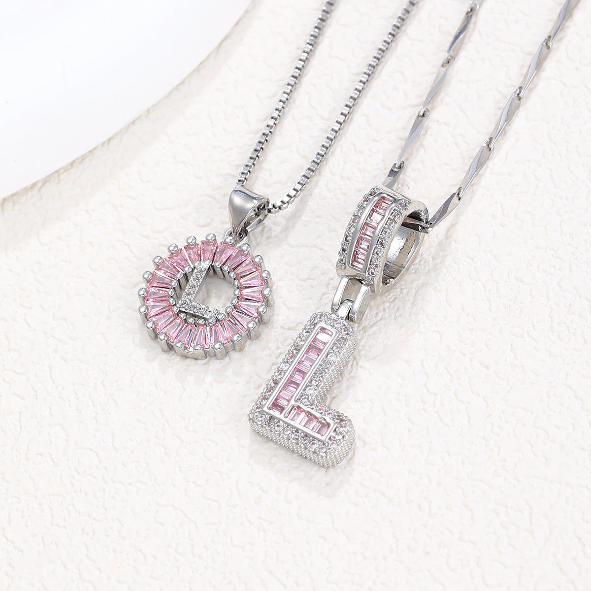 Pendant Zircon Round Flower Jewelry Set