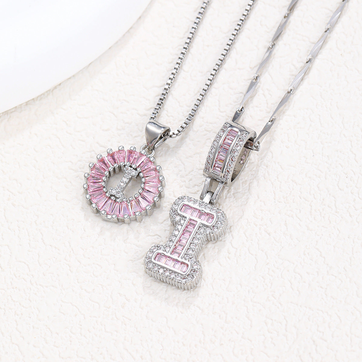 Pendant Zircon Round Flower Jewelry Set