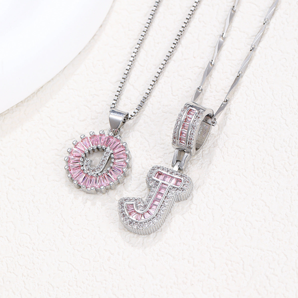 Pendant Zircon Round Flower Jewelry Set