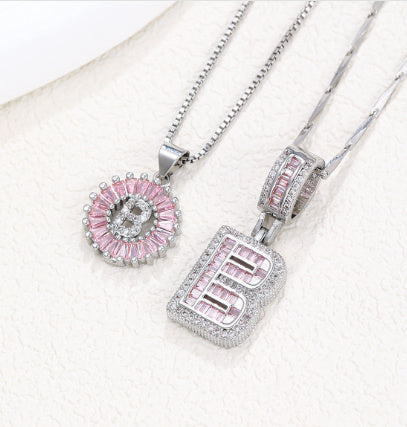 Pendant Zircon Round Flower Jewelry Set