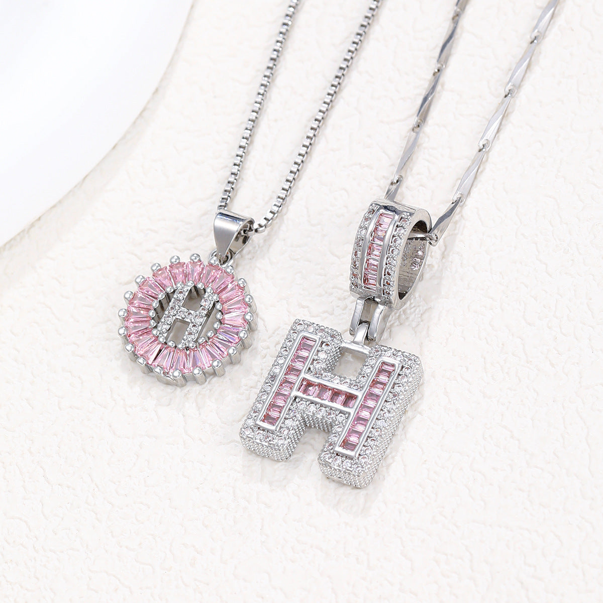 Pendant Zircon Round Flower Jewelry Set