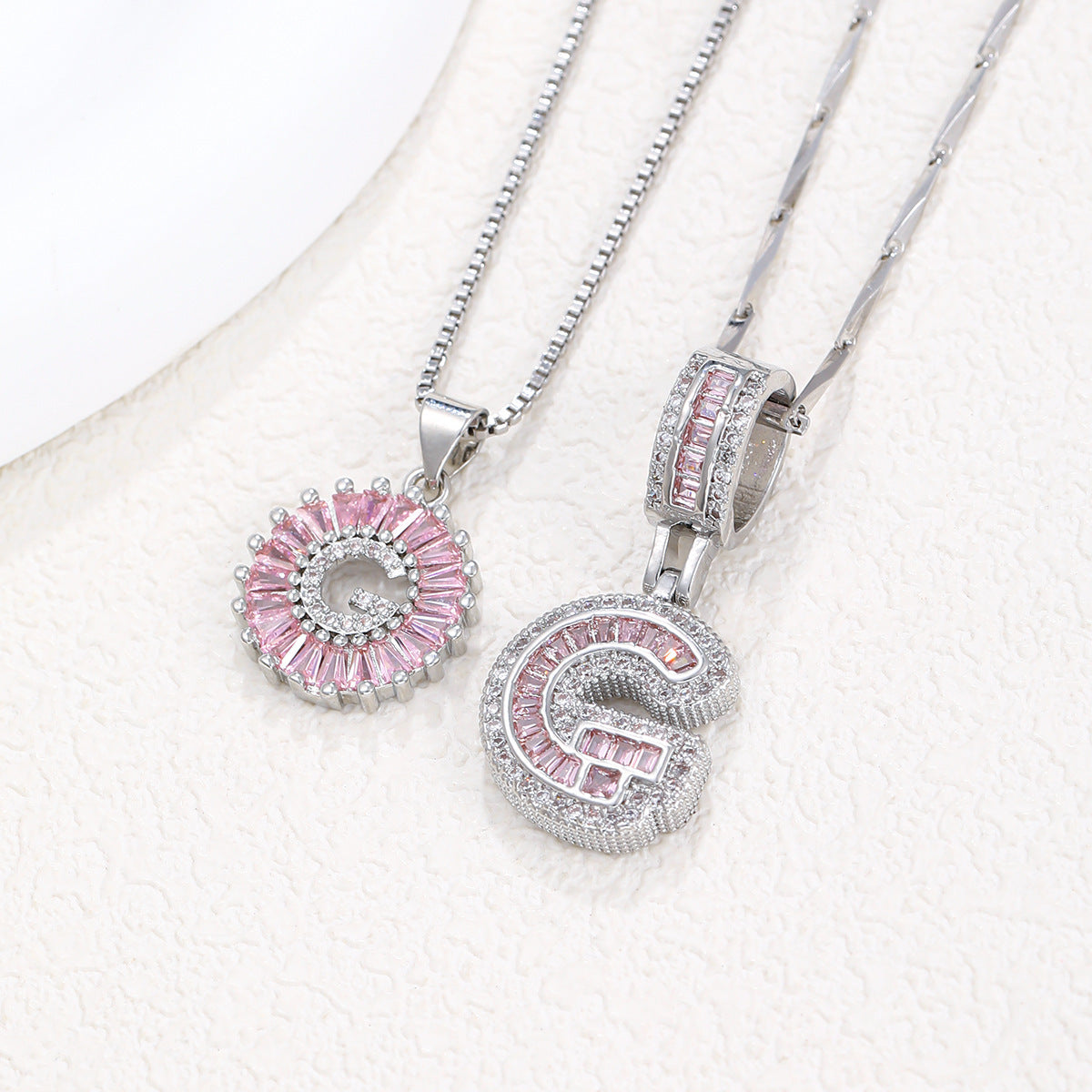 Pendant Zircon Round Flower Jewelry Set