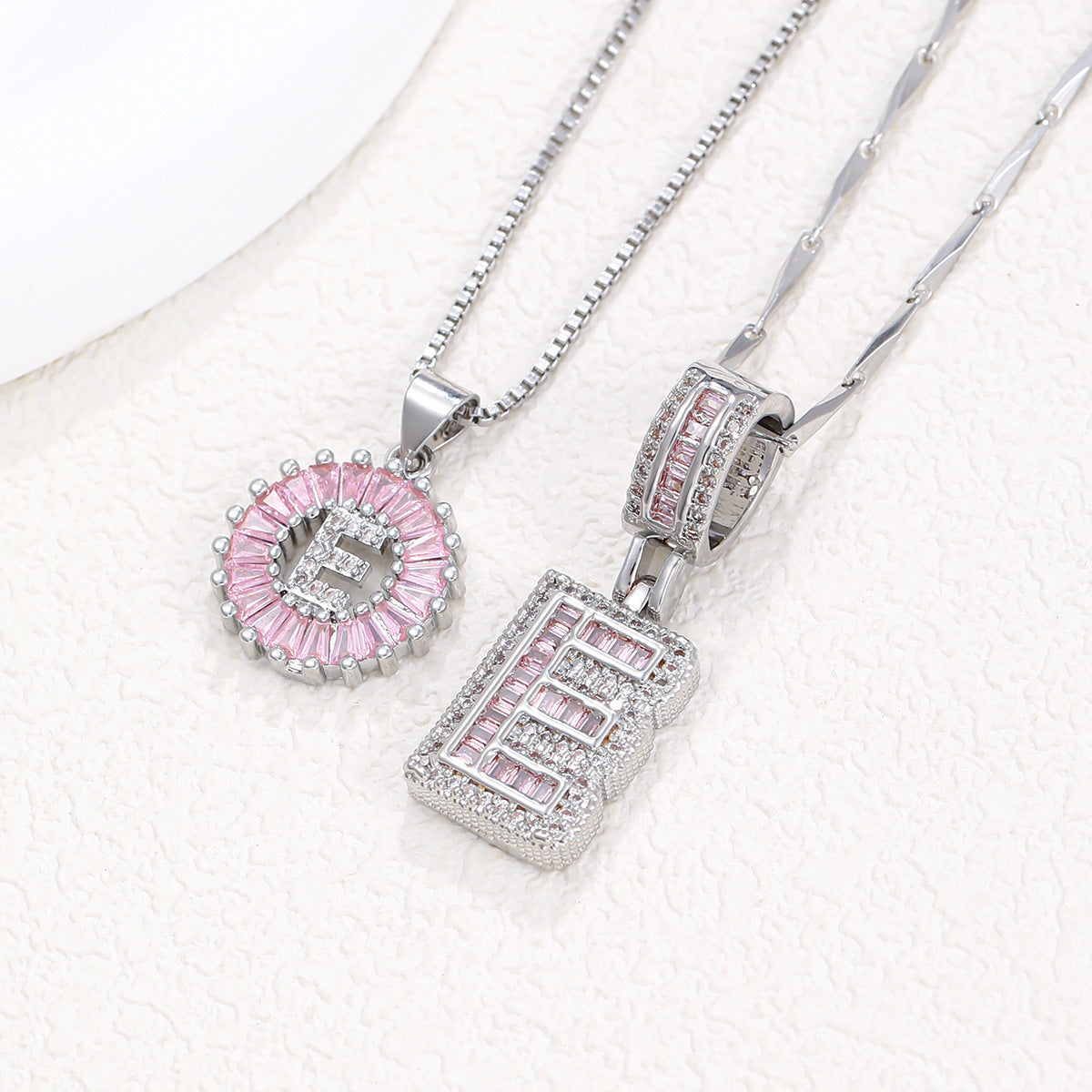 Pendant Zircon Round Flower Jewelry Set