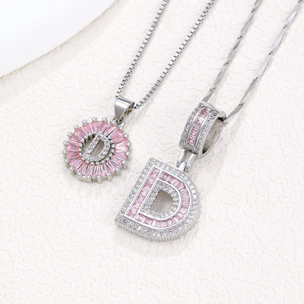 Pendant Zircon Round Flower Jewelry Set